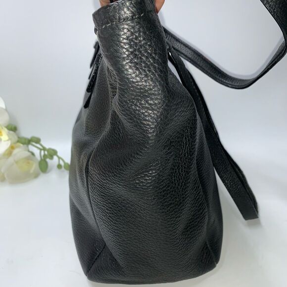 Kate Spade New York Leather Tote Bag Black Large - Picture 3 of 12